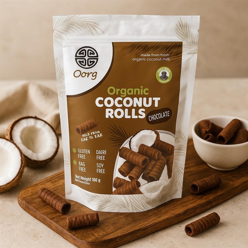 Coconut Rolls Chocolate (Pack of 12)