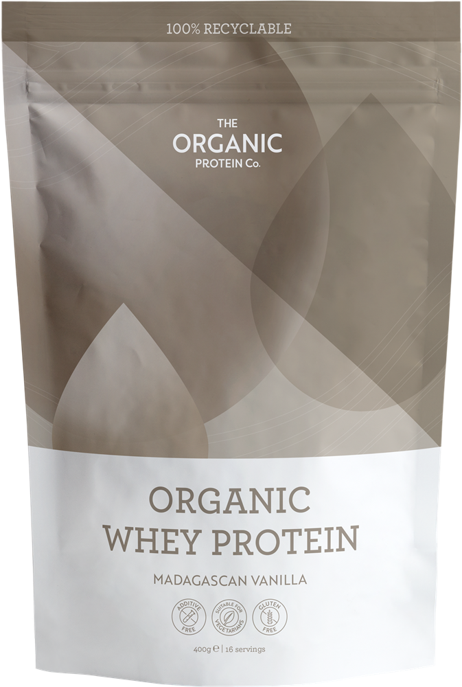 Madagascan Vanilla Organic Whey Protein Powder 1.2 kg