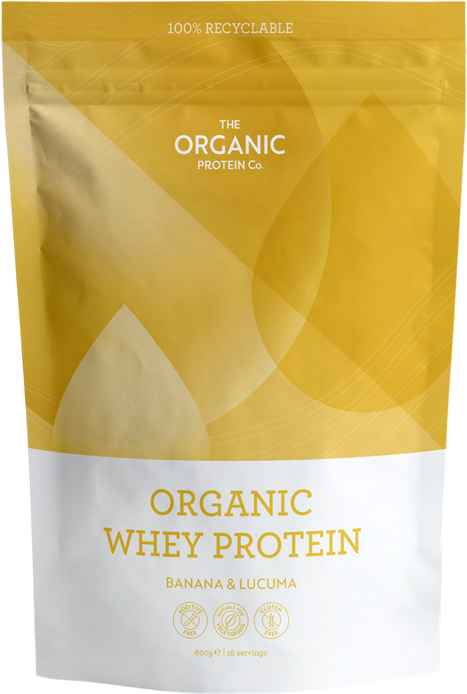 Banana & Lucuma Oragnic Whey