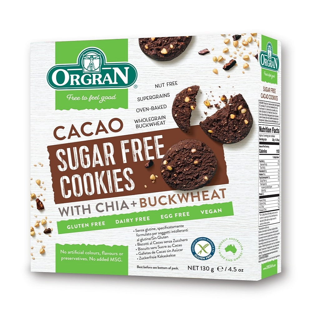Sugar Free Cacao Cookies