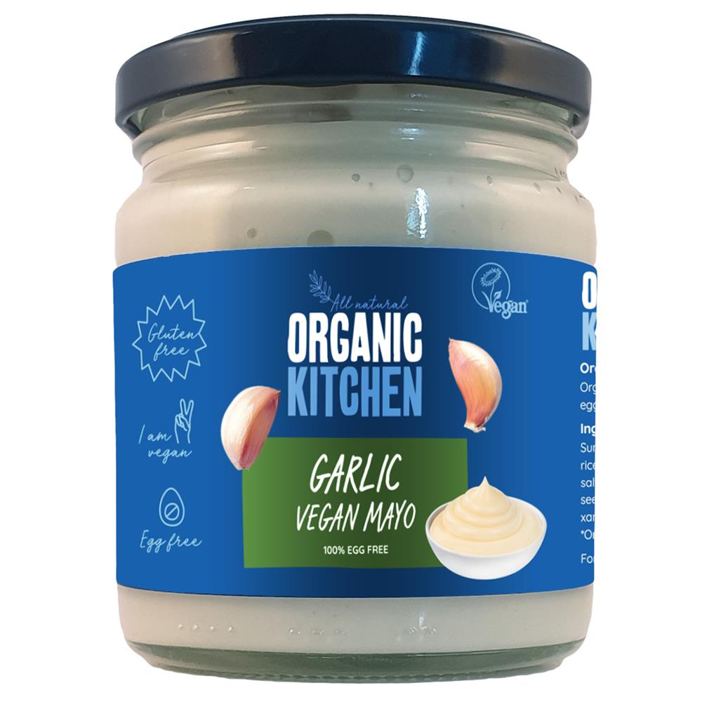 Organic Vegan Garlic Mayonnais