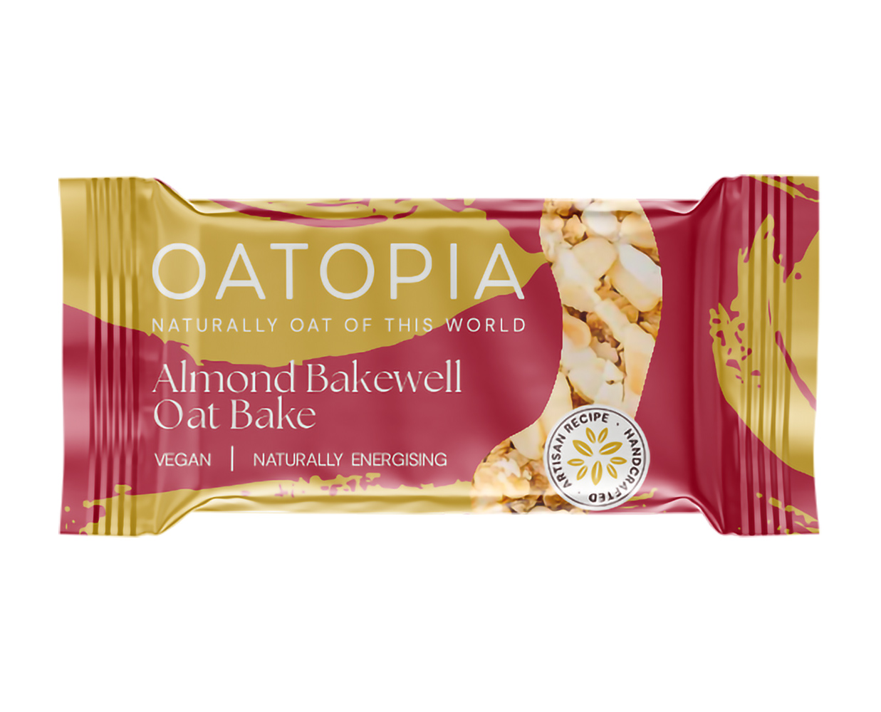 Almond Bakewell Oat Bake (Pack of 4)