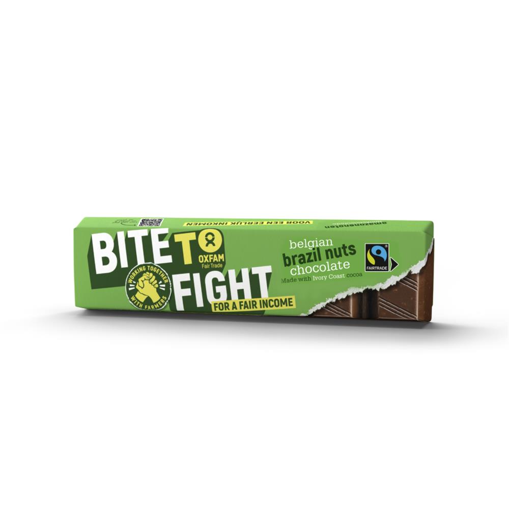 BITE TO FIGHT Chocolate with Brazil Nuts 47g