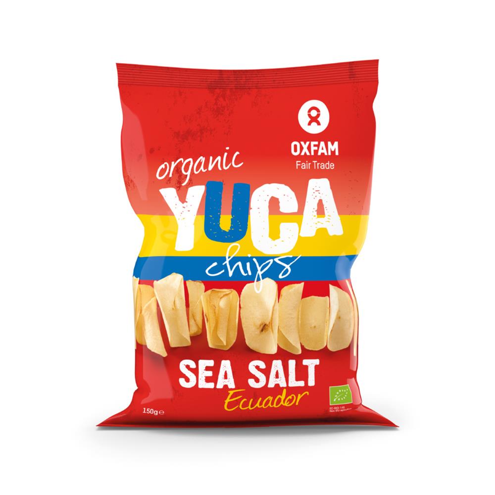 ORGANIC Yucachips salt 150g