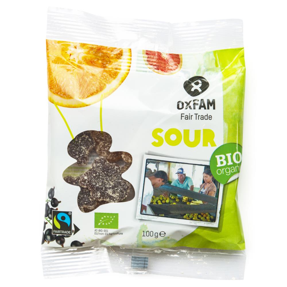 ORGANIC Sour Gummy Bears 100g