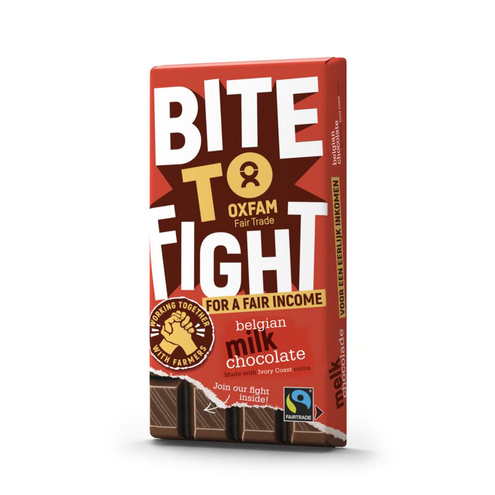 BITE TO FIGHT Belgian Milk Chocolate 180g