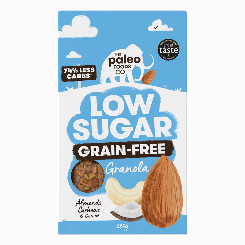 Low Sugar Grain-Free granola