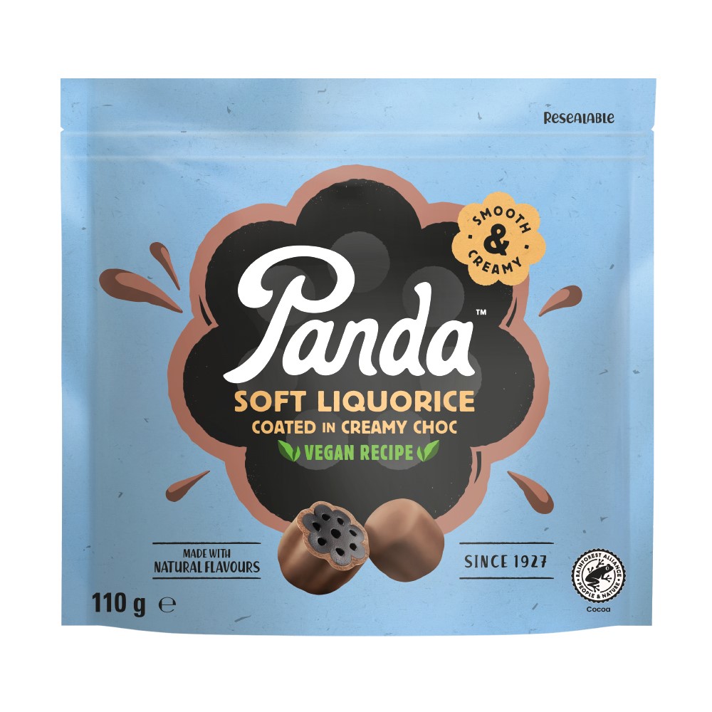 Liquorice Coated in Chocolate (Pack of 8)
