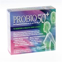 Probio 50+ probiotics vitamins and minerals for the over 50's