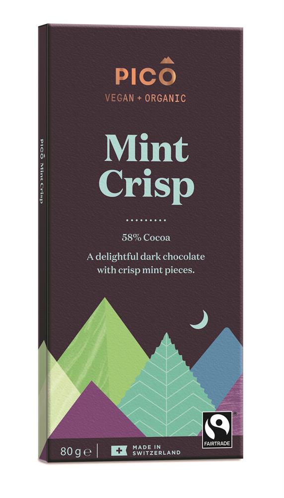 Organic Mint Crisp Bar (Pack of 2)