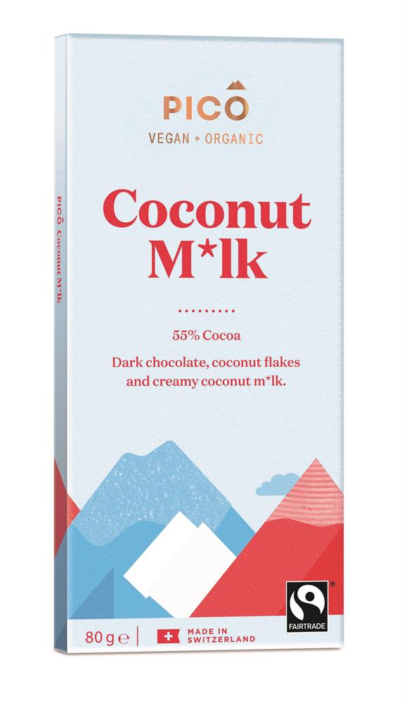 Organic Coconut M*lk Bar (Pack of 2)