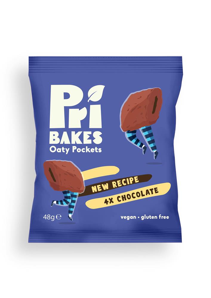 Chocolate Oaty Pockets 48g (Pack of 3)