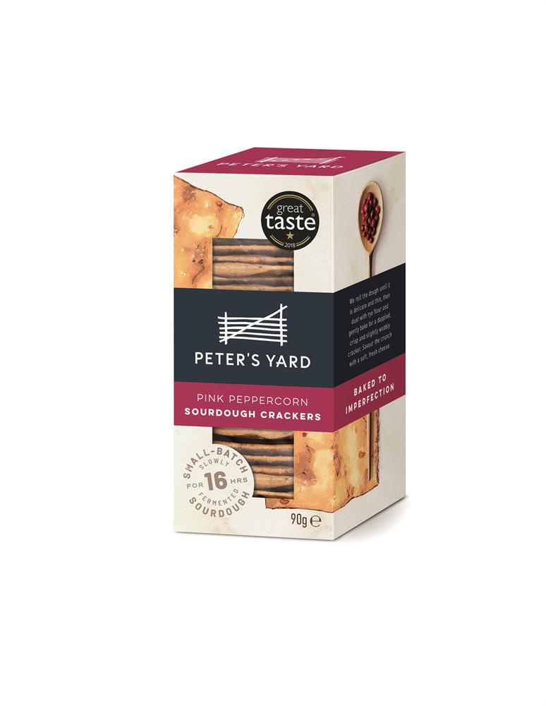 Pink Peppercorn Crackers (Pack of 2)