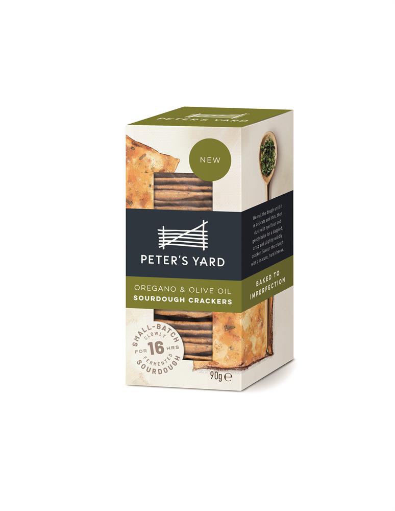 Oregano & Olive Oil Crackers (Pack of 2)