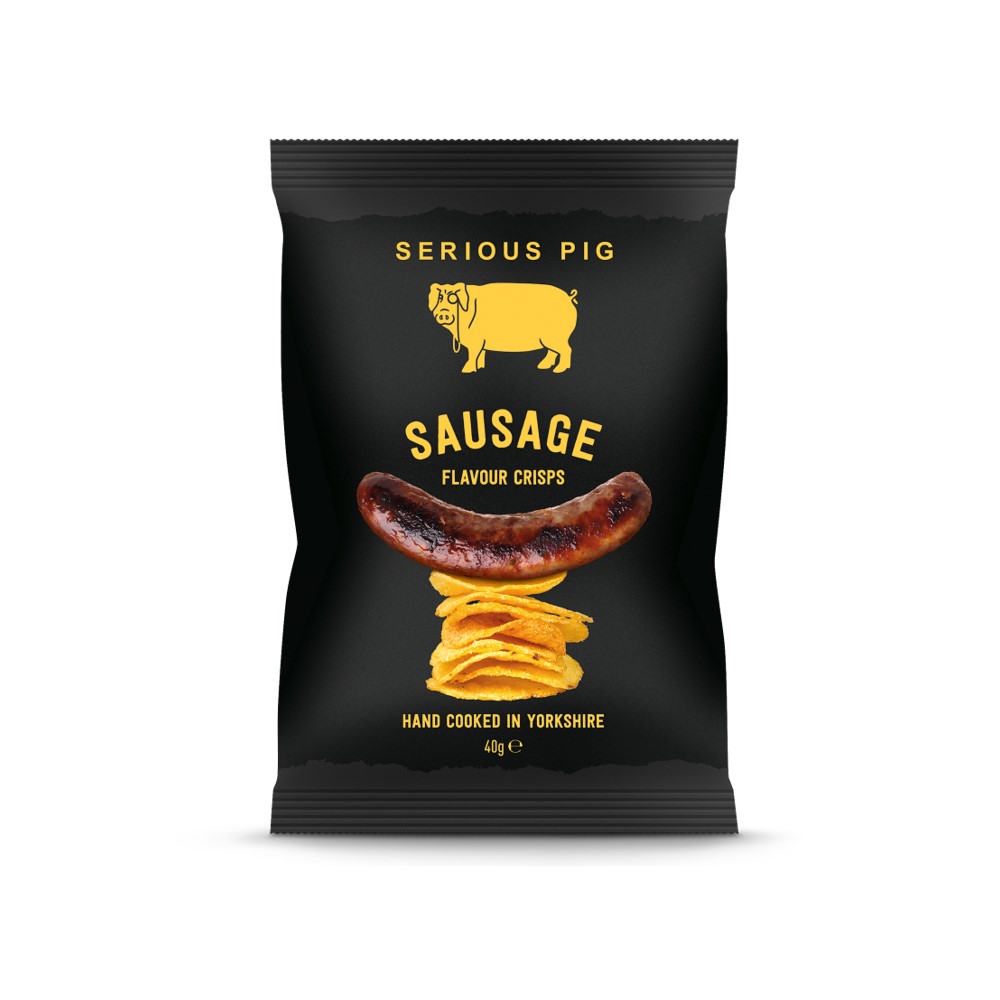 Sausage Flavour Crisps 40g