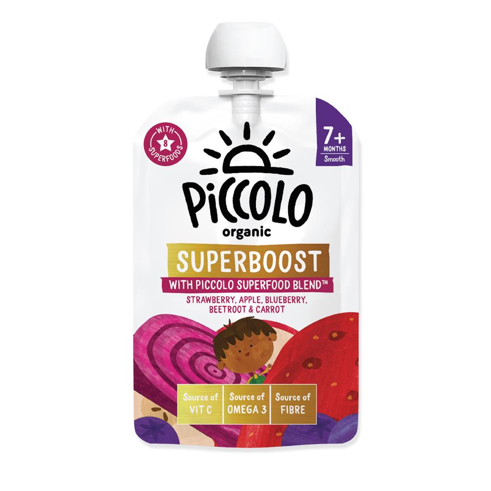 Organic Superboost Strawberry Blueberry and Beetroot 100g