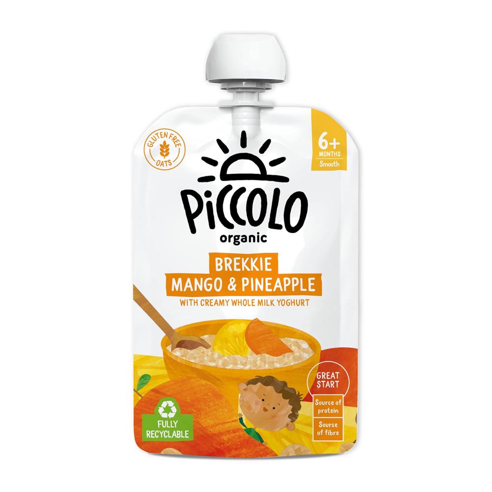Piccolo Organic Brekkie Mango (Pack of 7)