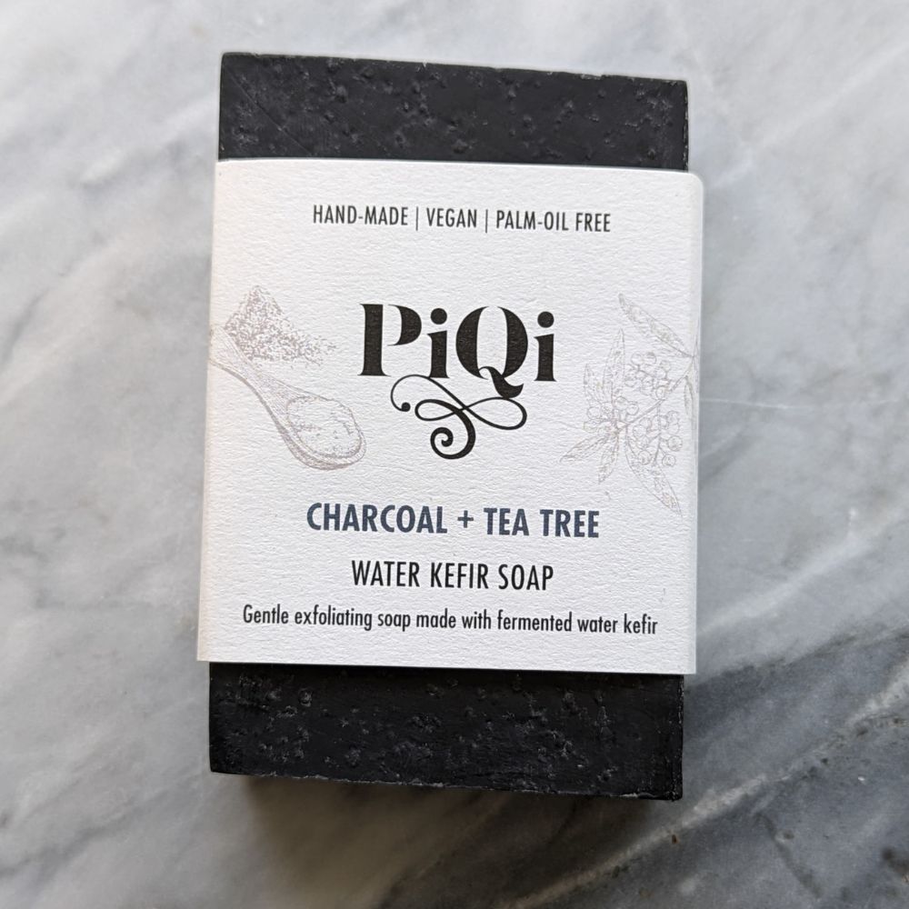 Kefir Soap Bar Charcoal TeaTre
