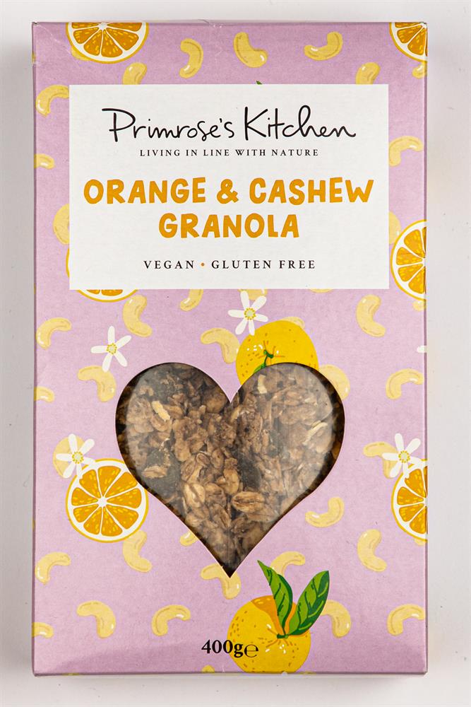 Orange & Cashew Granola