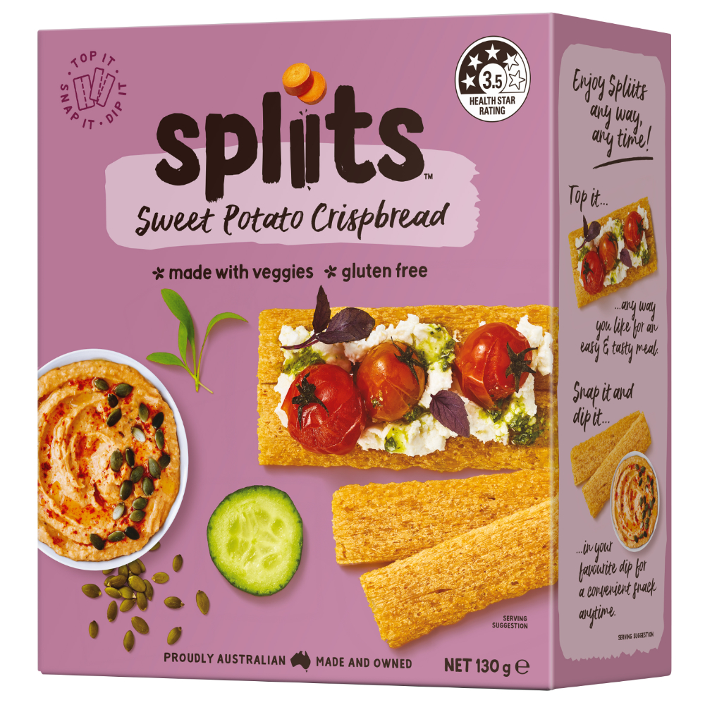 Sweet Potato Crispbread (Pack of 6)