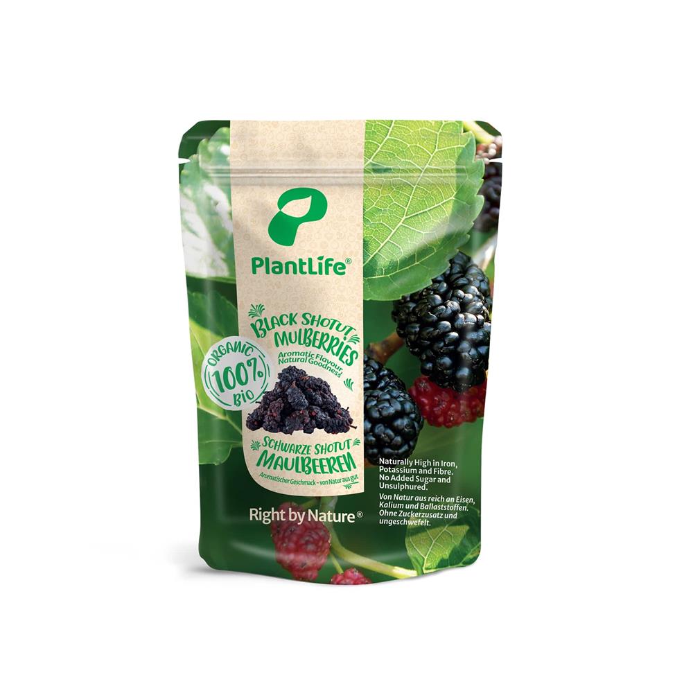 Organic Black Mulberries