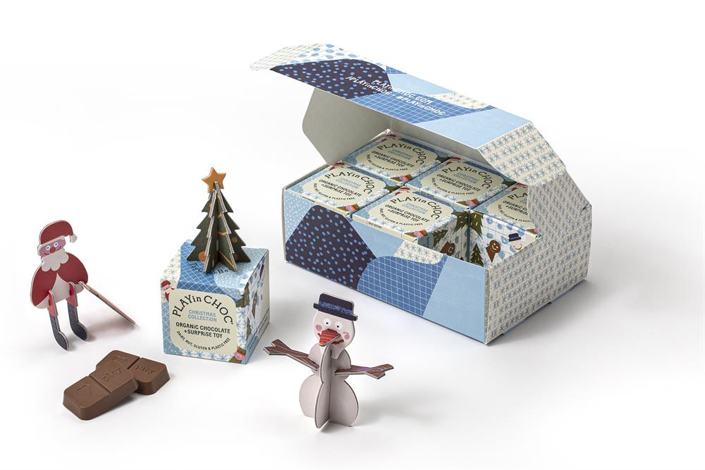Organic ToyChoc Box Christmas Gift Set 300g