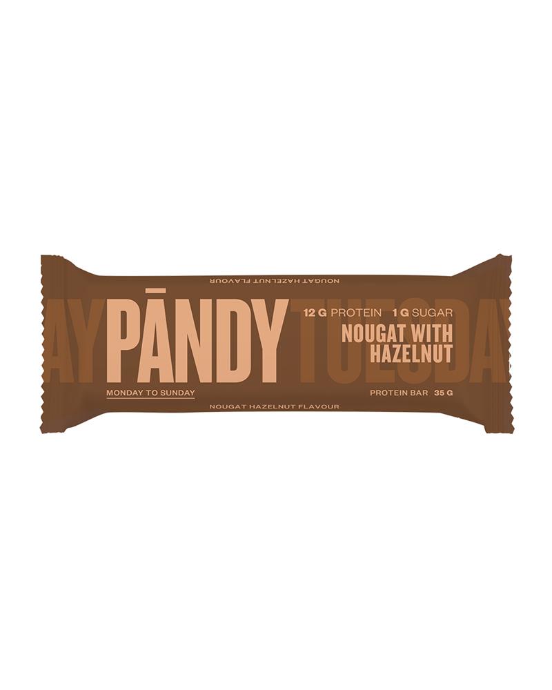 Protein Bar Nougat Hazel (Pack of 18)