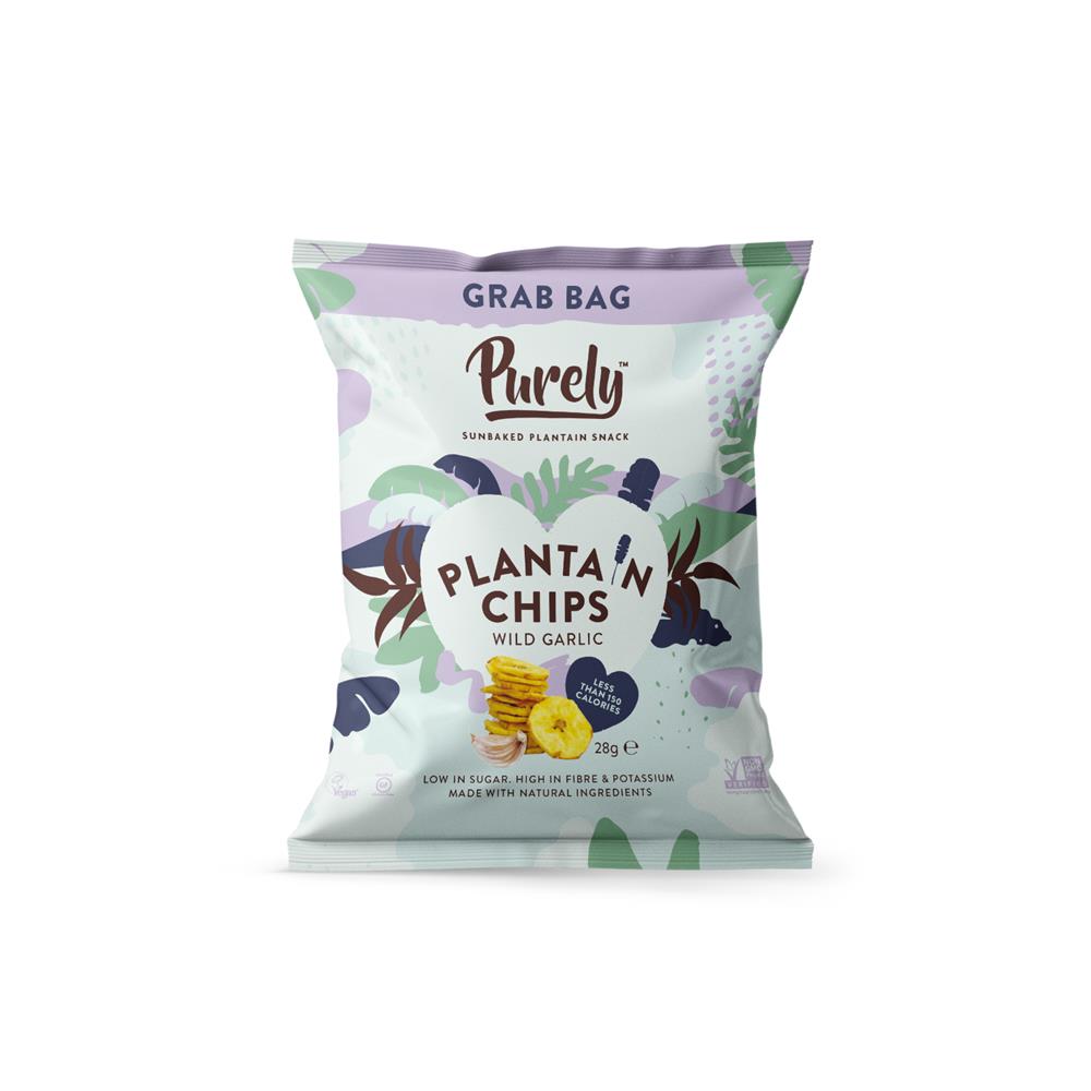Plantain Chips - Wild Garlic (Pack of 10)