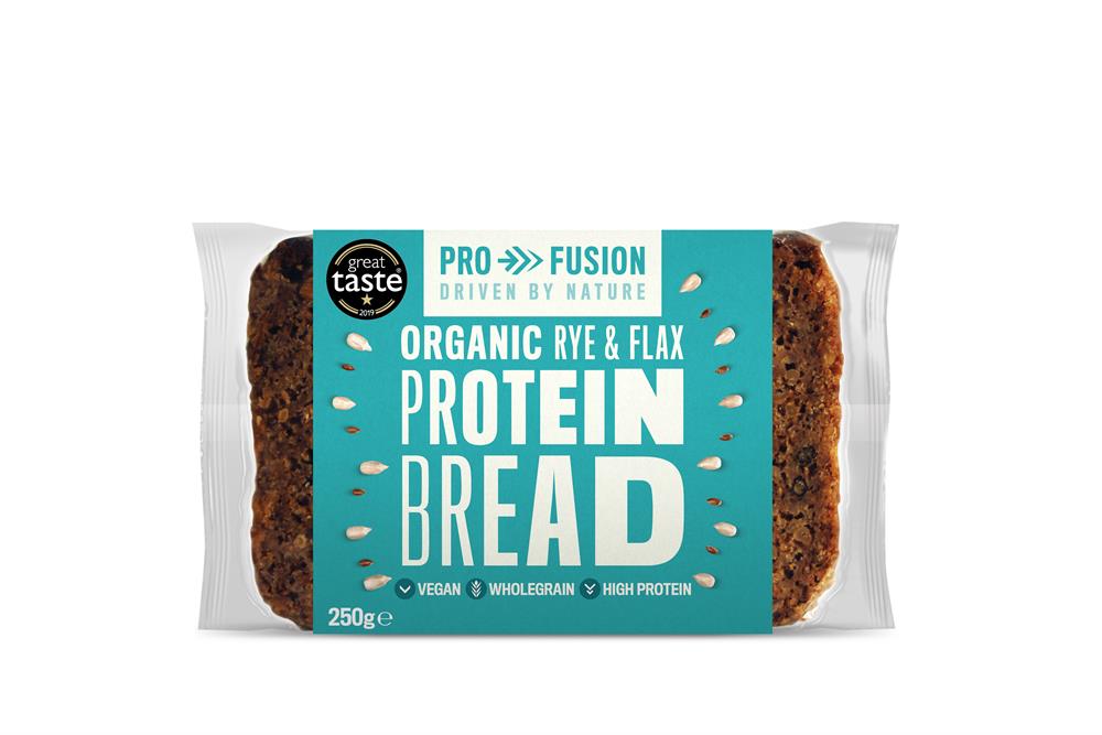 Org Protein Bread - Rye & Flax