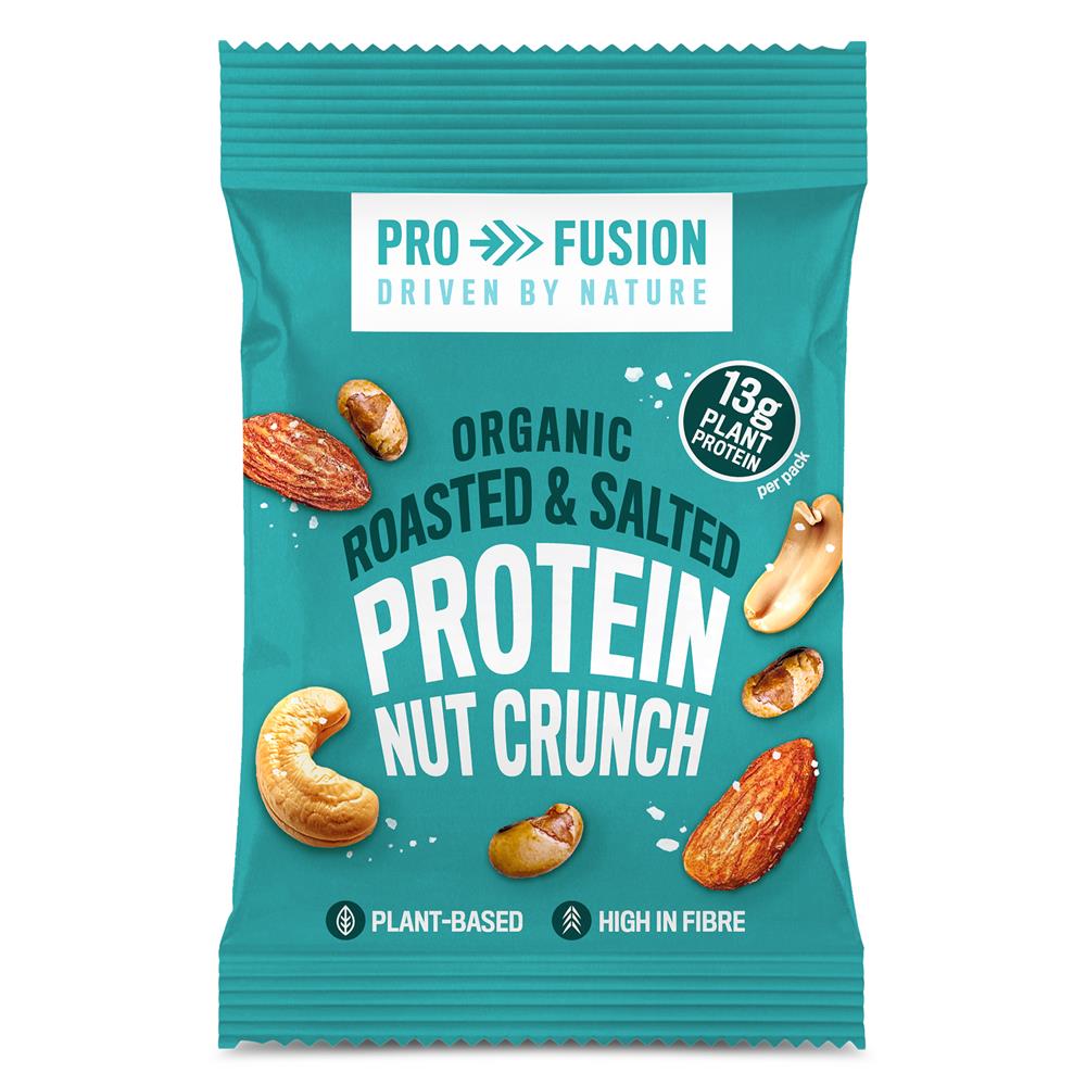 Organic Protein Nut Crunch Roasted & Salted 45g