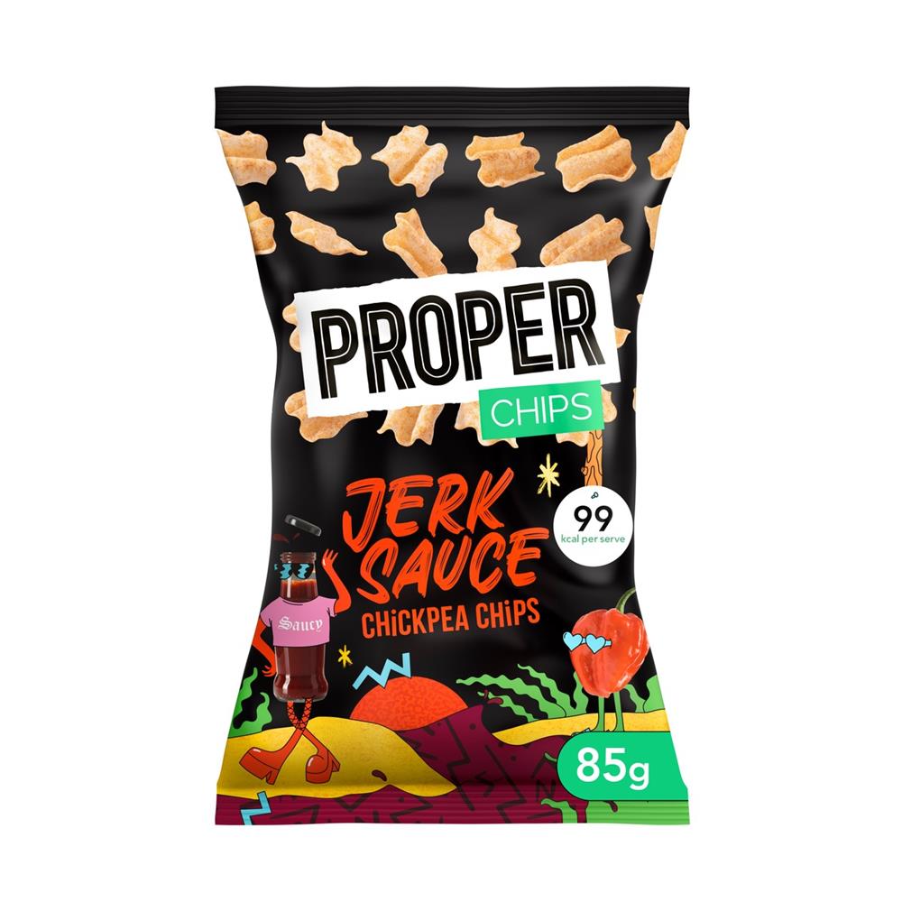 Jerk Sauce Chickpea Chips (Pack of 8)