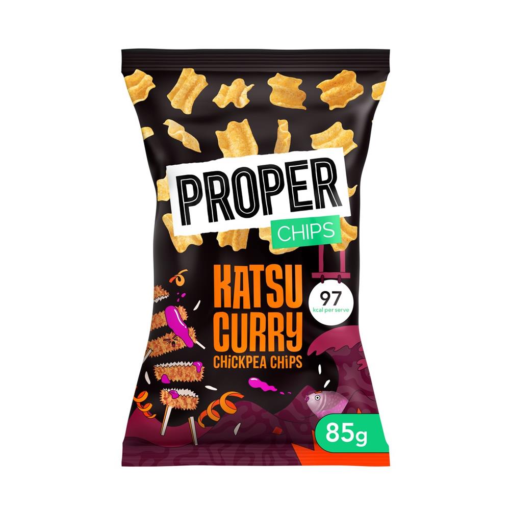 Katsu Curry Chickpea Chips (Pack of 8)