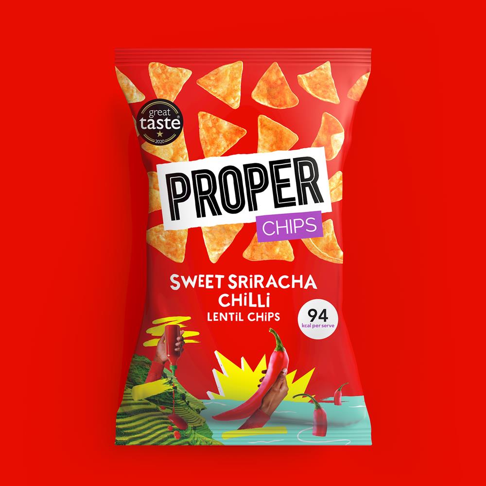 Sweet Sriracha Chilli Lentil C (Pack of 8)