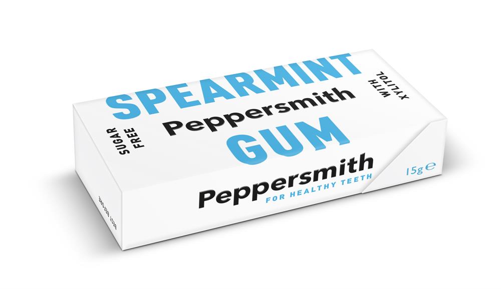 Spearmint Xylitol Gum (Pack of 12)