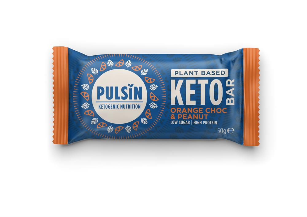 Choc Orange & Peanut Keto Bar