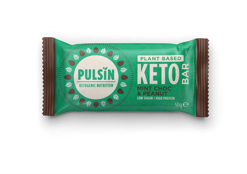 Choc Mint & Peanut Keto Bar