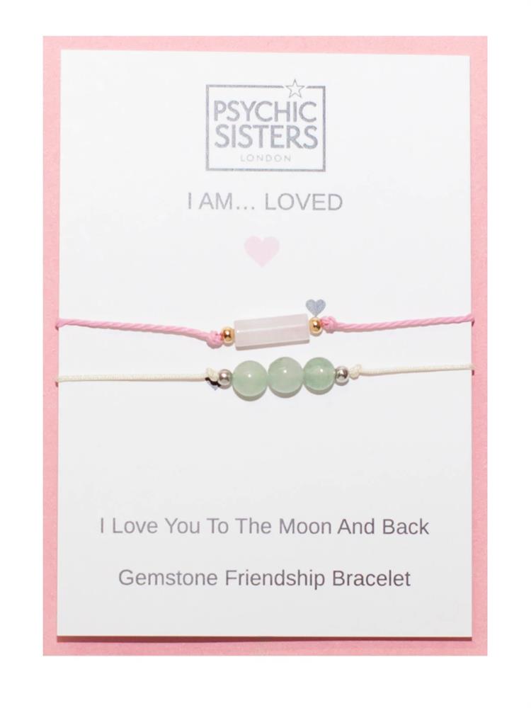 Gemstone friendship bracelet-