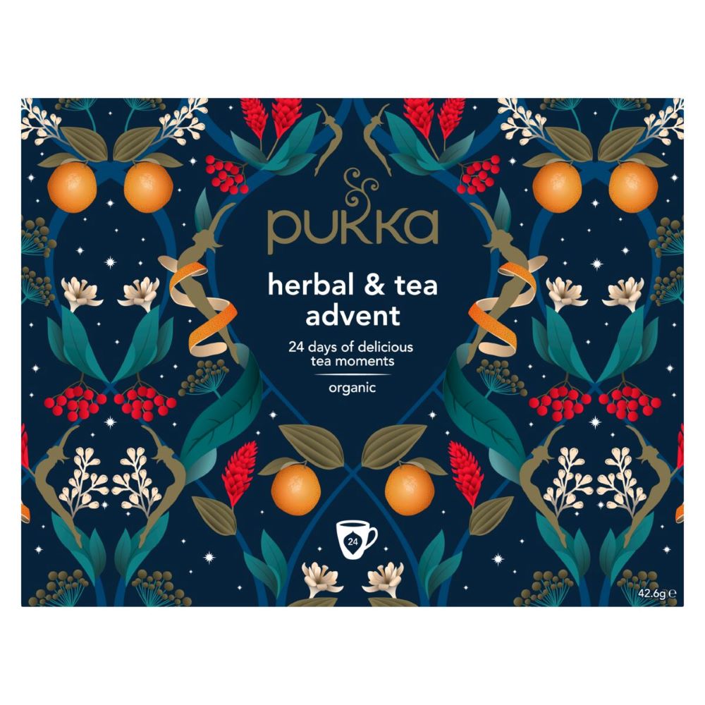 Organic Tea Advent Calendar 24 Sachets