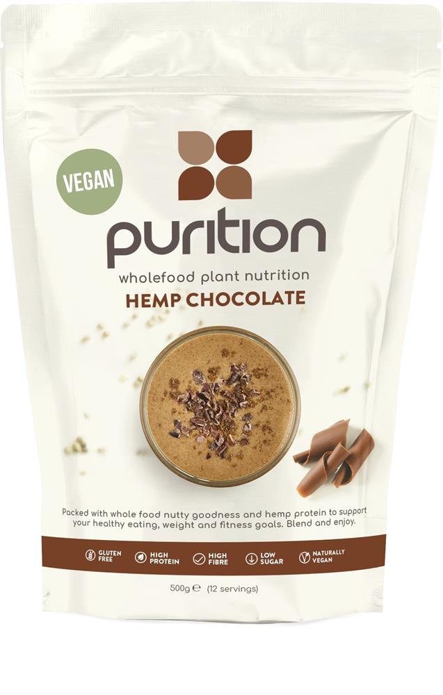 Vegan Wholefood Nutrition Hemp Chocolate 500g