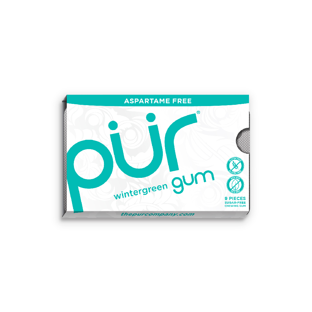 PUR Gum Wintergreen (Pack of 4)