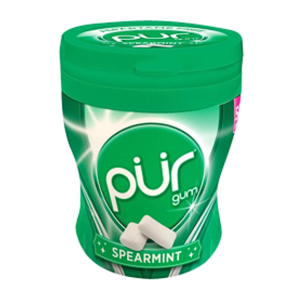 Pur Gum Spearmint 70g Shaker (Pack of 6)