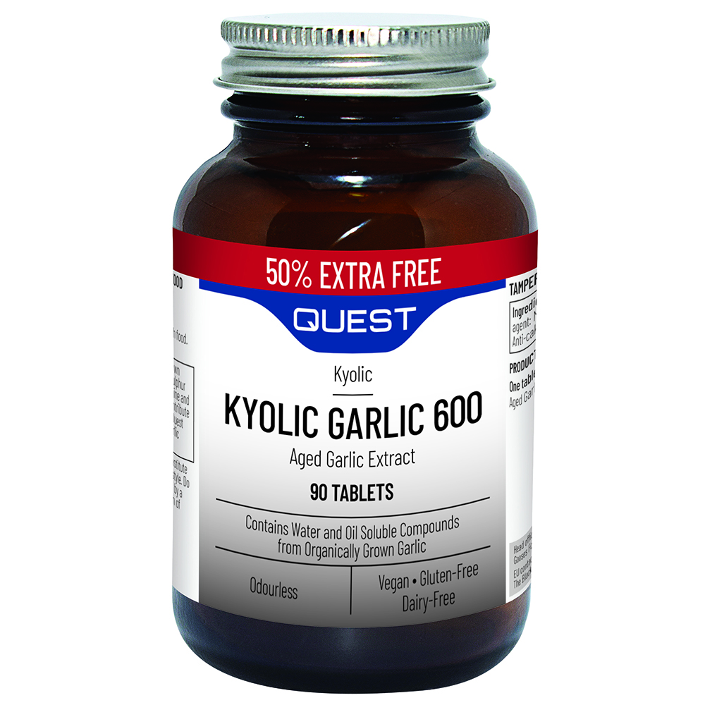 Kyolic Garlic 600mg Extra Fill
