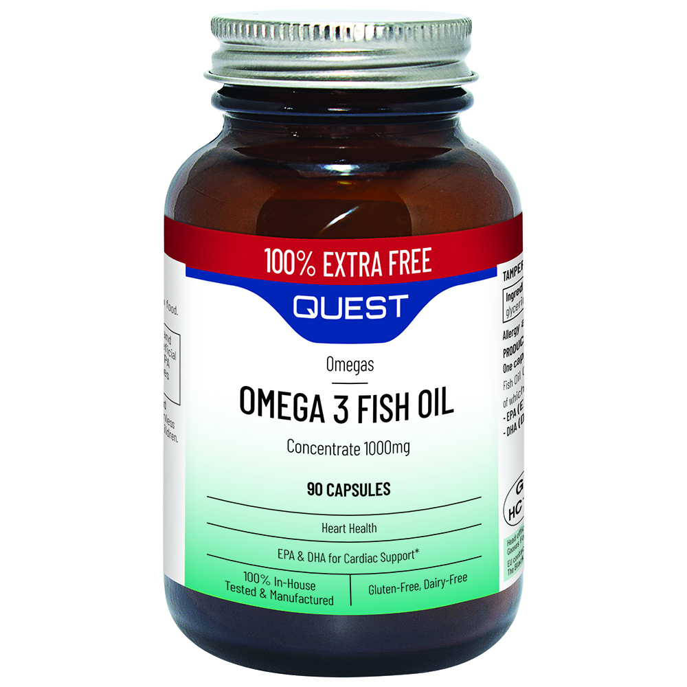 OMEGA 3 FISH OIL 1000mg E/F