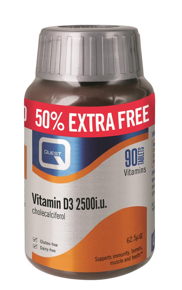 VITAMIN D 2500i.u