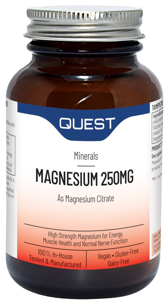 Magnesium 250mg 60 Tabs
