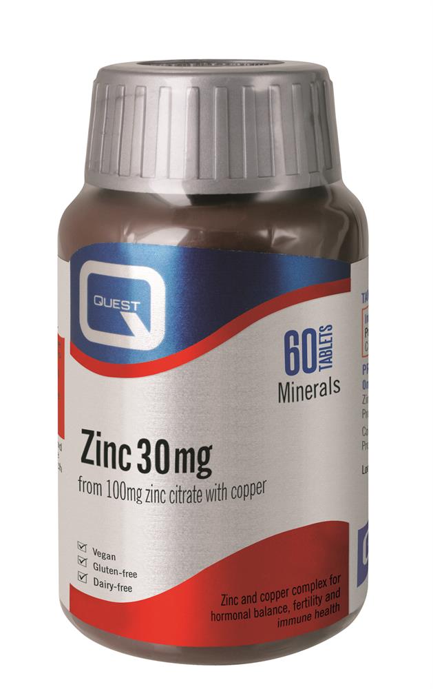 Zinc Citrate 30MG 60 tablets