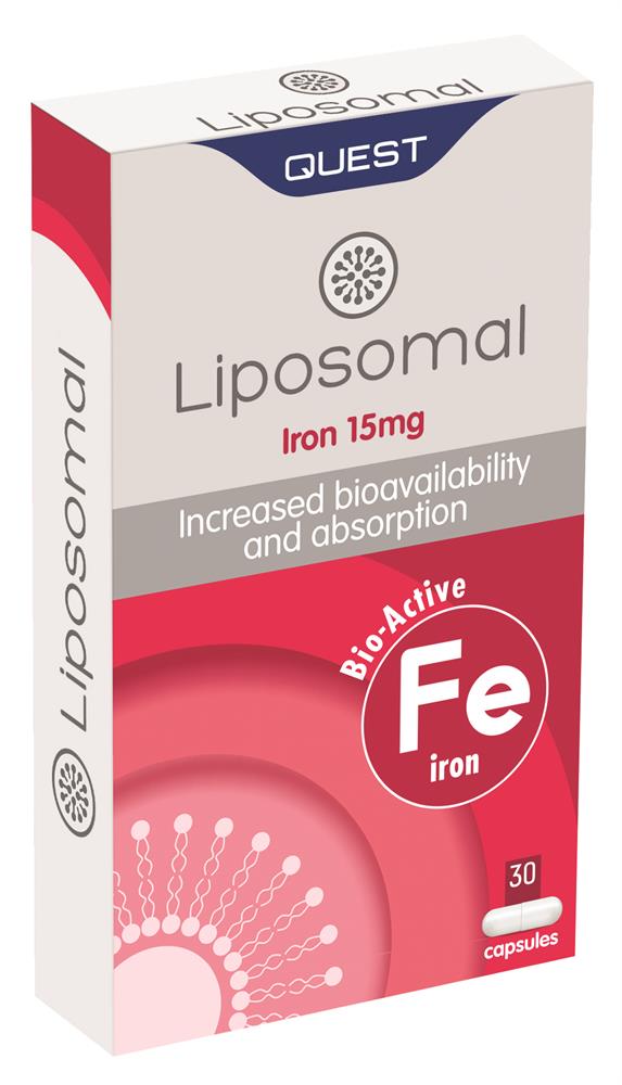 Liposomal Iron 15 mg 30 Caps