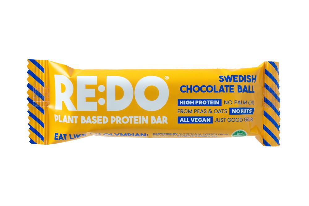 Plant Based High Protein Swedish Chocolate Ball Bar 60g
