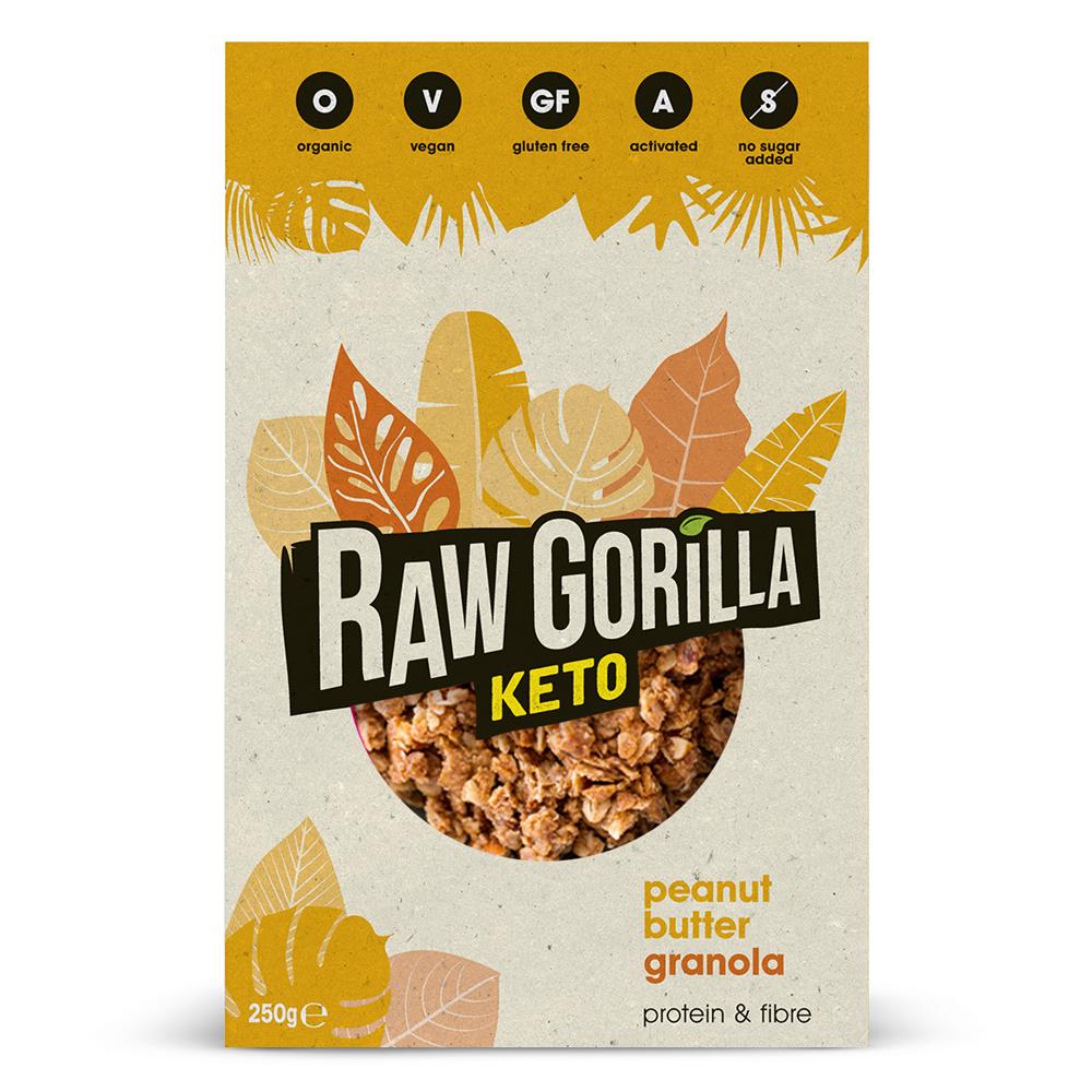 KETO Peanut Butter Granola