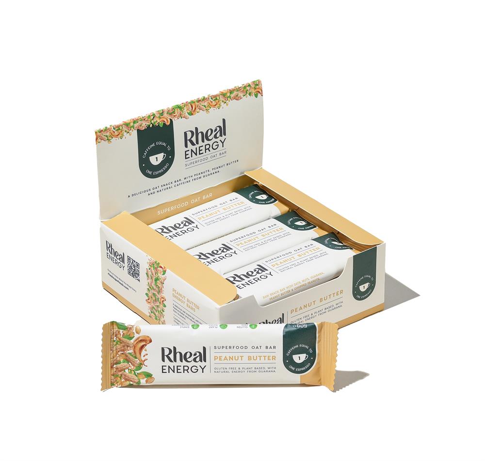 Rheal Energy Peanut Butter Bar (Pack of 12)